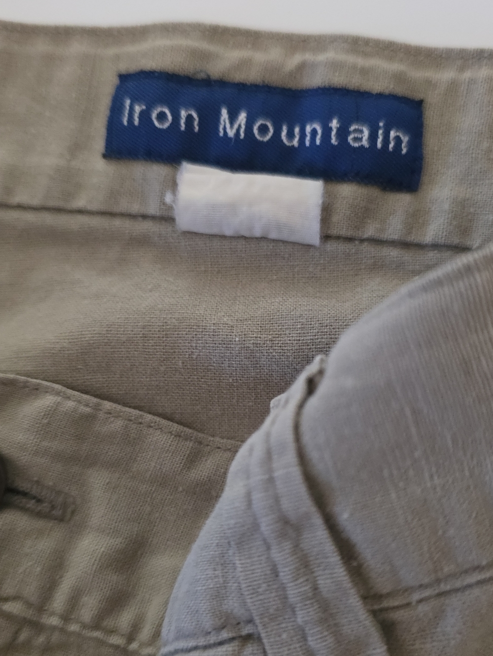 Iron Mountain Casual Khaki Shorts - Light Taupe